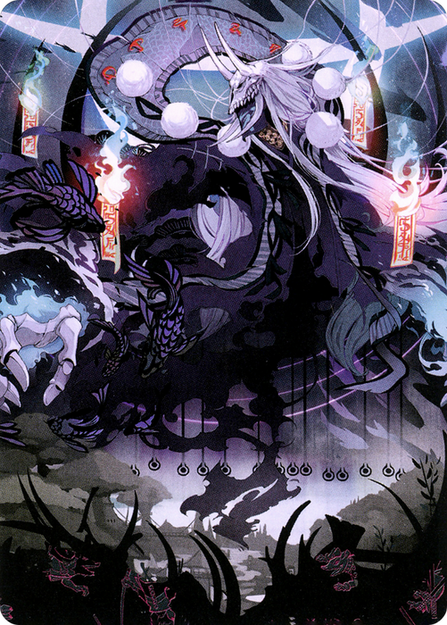 Echo of Death's Wail // Echo of Death's Wail (ANEO-055) - common (Borderless) - Foil