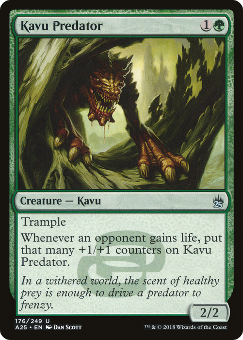 Kavu Predator (A25-176) - uncommon - Foil