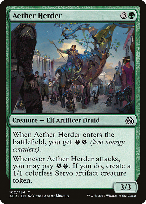 Aether Herder (AER-102) - common - Foil