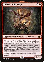 Delina, Wild Mage (AFR-138) - rare