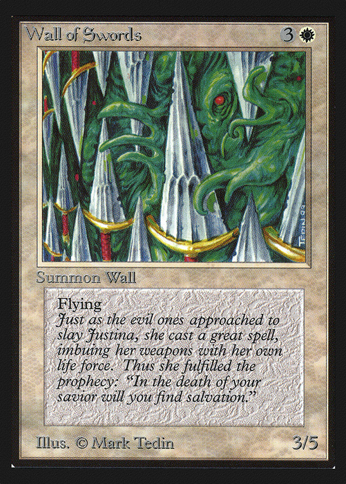Wall of Swords (IED-043) - uncommon