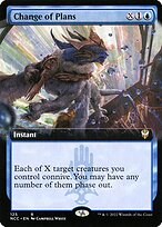 Change of Plans (NCC-125) - rare: (Extended Art)