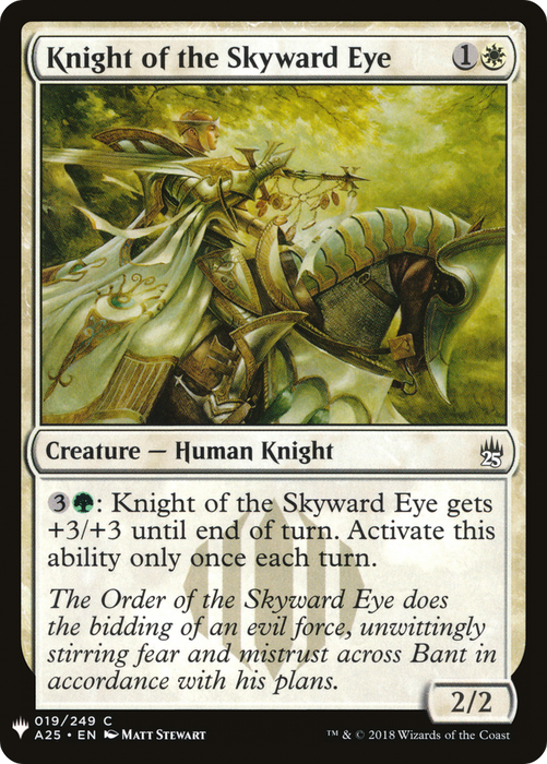 Knight of the Skyward Eye (LIST-A25-19) - common