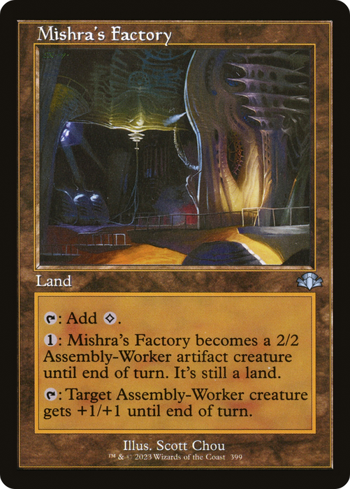 Mishra's Factory (DMR-399) - uncommon - Foil