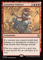 Gratuitous Violence (FDN-715) - rare - Foil