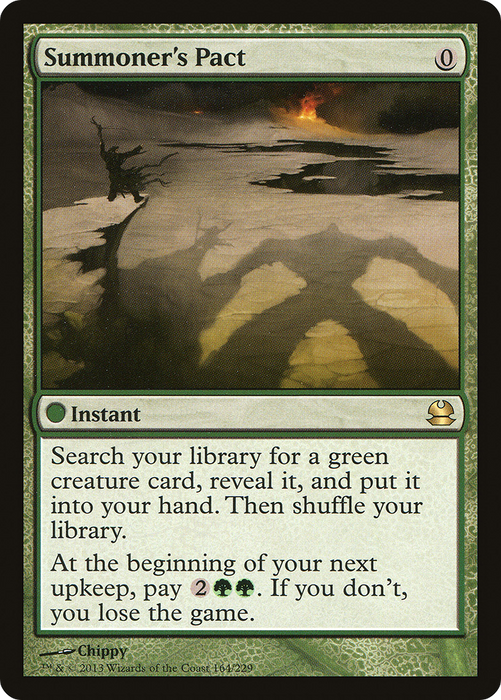 Summoner's Pact (MMA-164) - rare