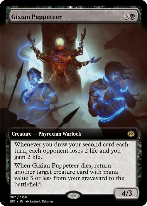 Gixian Puppeteer (PRM-105702) - rare - Foil