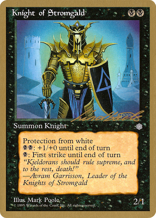 Knight of Stromgald (WCD-LL138) - uncommon
