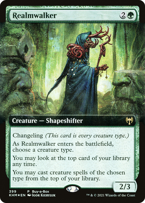 Realmwalker (BABP-399) - rare: (Extended Art) - Foil