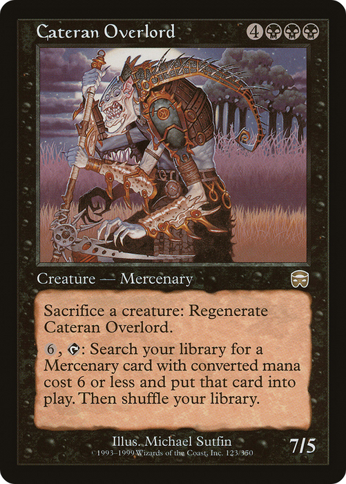Cateran Overlord (MMQ-123) - rare