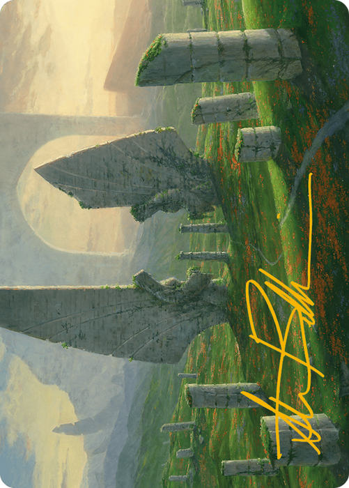 Monumental Henge // Monumental Henge (AMH3-015) - common (Borderless) - Foil