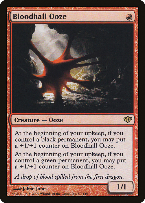 Bloodhall Ooze (CON-059) - rare - Foil