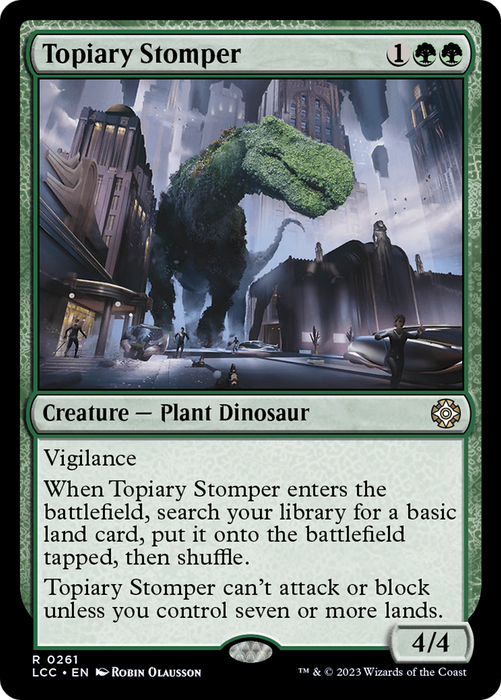 Topiary Stomper (LCC-261) - rare