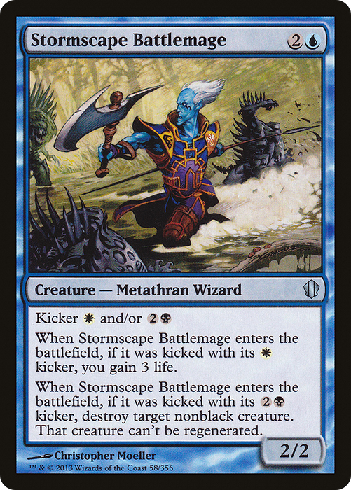 Stormscape Battlemage (C13-058) - uncommon