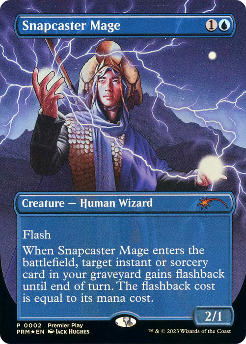 Snapcaster Mage (PTP-002) - mythic (Borderless) - Foil