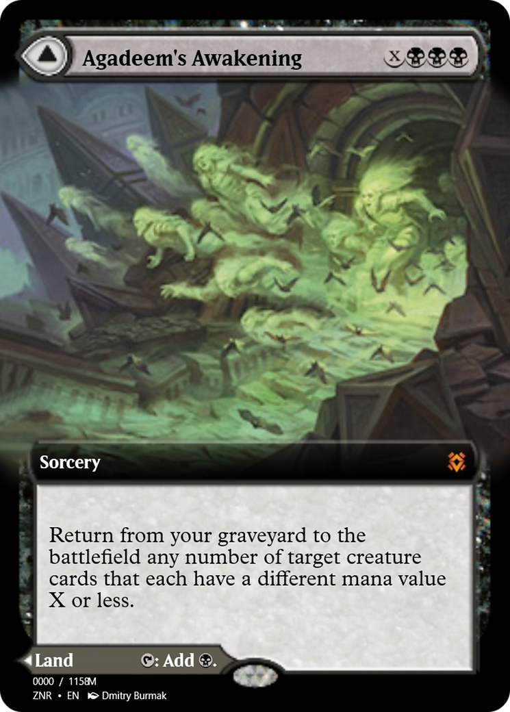 Agadeem's Awakening // Agadeem, the Undercrypt (PRM-83864) - mythic - Foil