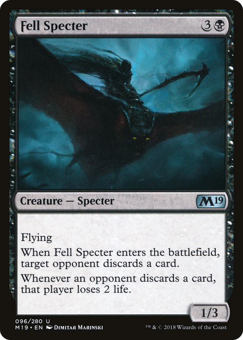 Fell Specter (M19-096) - uncommon