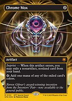 Chrome Mox (DFT-102) - mythic (Borderless) - Foil