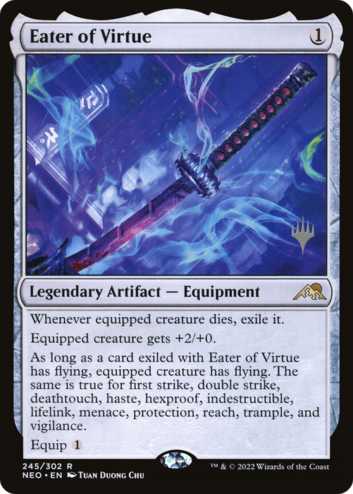 Eater of Virtue (PPNEO-245P) - rare - Foil