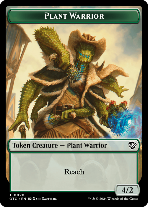 Plant Warrior (TOTC-020) - common