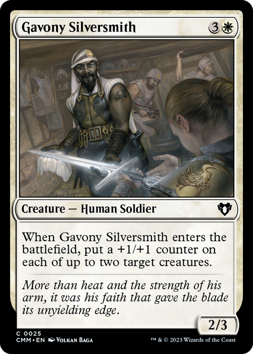Gavony Silversmith (CMM-025) - common