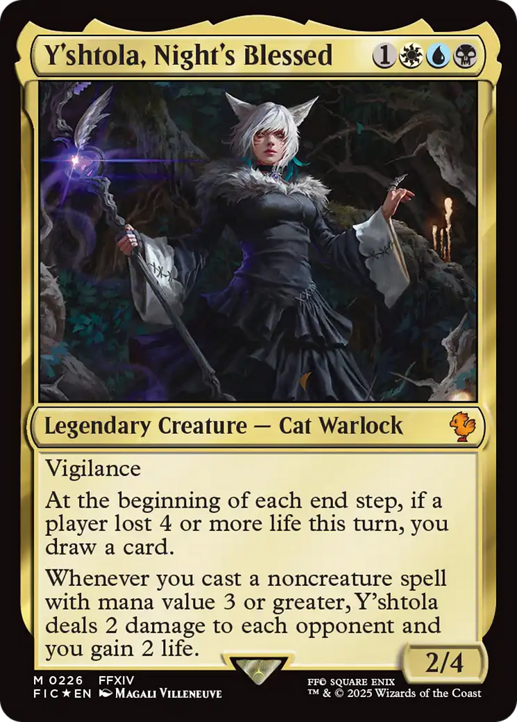 Y'shtola, Night's Blessed (FIC-226) - mythic - Foil