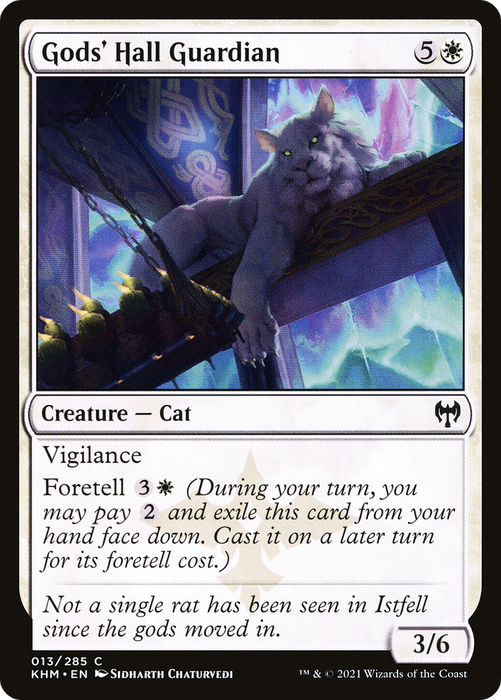 Gods' Hall Guardian (KHM-013) - common - Foil