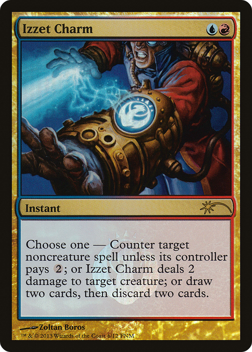Izzet Charm (FNM-006) - rare - Foil