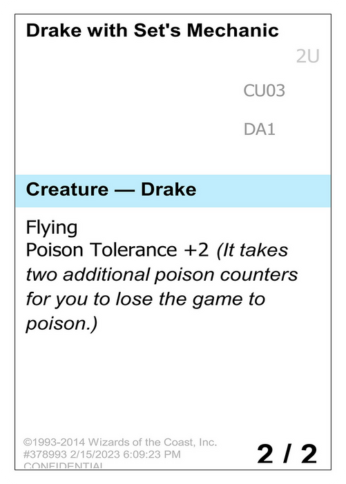 Drake with Set's Mechanic (UNK-CU03) - common