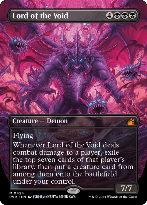 Lord of the Void (RVR-424) - mythic (Borderless) - Foil