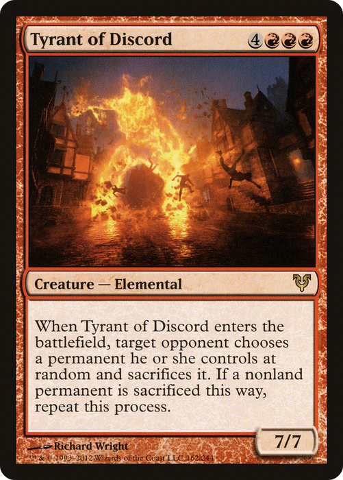 Tyrant of Discord (AVR-162) - rare - Foil