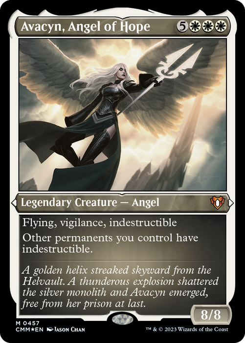 Avacyn, Angel of Hope (CMM-457) - mythic - Etched Foil