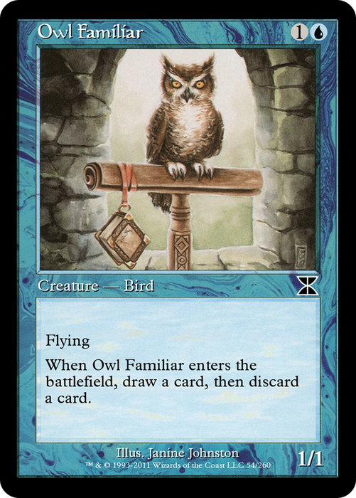 Owl Familiar (ME4-054) - common - Foil
