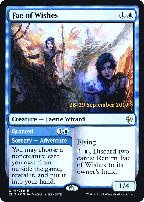 Fae of Wishes // Granted (PRE-44S) - rare - Foil