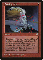 Searing Touch (TMP-201) - uncommon