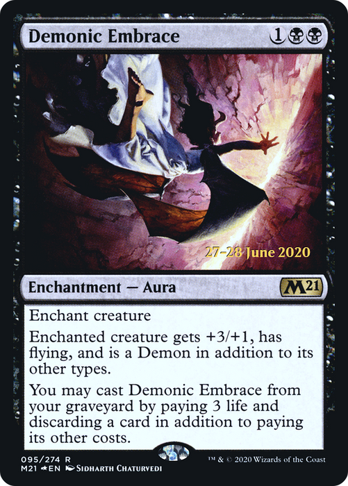 Demonic Embrace (PRE-95S) - rare - Foil