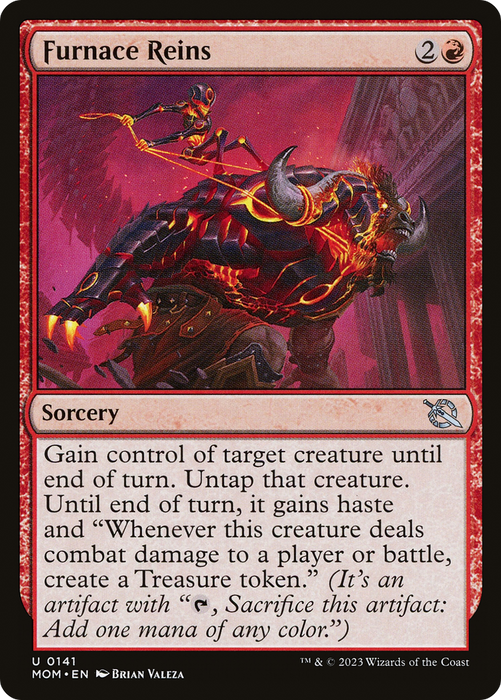 Furnace Reins (MOM-141) - uncommon - Foil