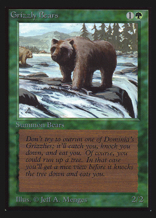 Grizzly Bears (IED-200) - common