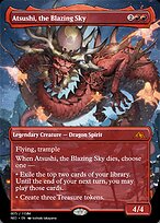 Atsushi, the Blazing Sky (PRM-98013) - mythic