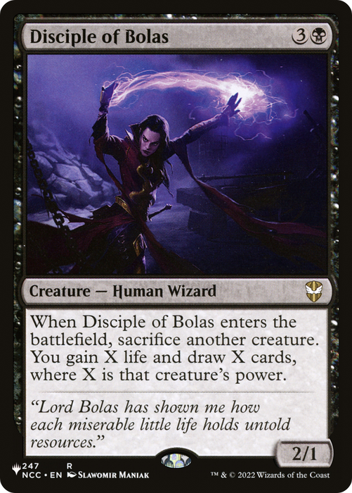 Disciple of Bolas (LIST-247) - rare