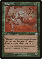 Saber Ants (MMQ-267) - uncommon