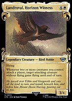 Landroval, Horizon Witness (LTR-472) - uncommon: (Showcase) - Foil