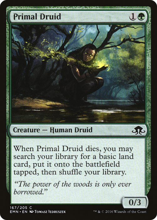 Primal Druid (EMN-167) - common