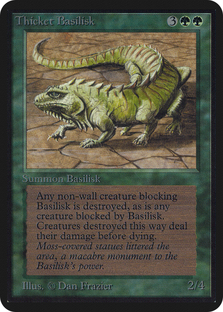 Thicket Basilisk (LEA-218) - uncommon