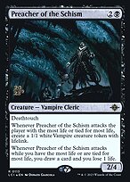 Preacher of the Schism (PRE-113S) - rare - Foil