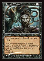 Night's Whisper (OHP-018) - rare - Foil