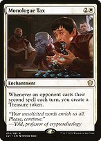 Monologue Tax (C21-019) - rare