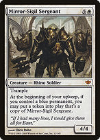 Mirror-Sigil Sergeant (CON-012) - mythic