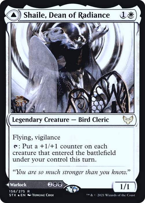 Shaile, Dean of Radiance // Embrose, Dean of Shadow (PRE-158S) - rare - Foil