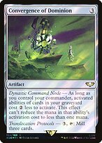 Convergence of Dominion (40K-154★) - rare - Foil